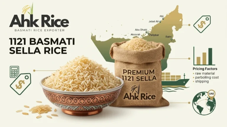 1121 Basmati Sella Rice Export Pricing Guide for UAE Rice Importers