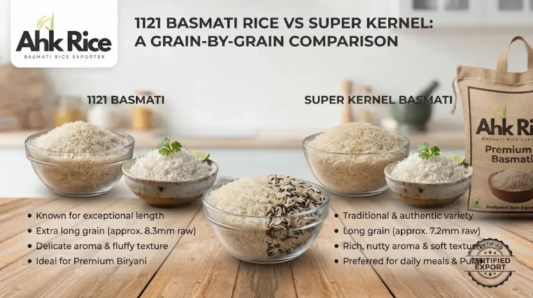 1121 Basmati vs Super Kernel Aroma and Price Comparison