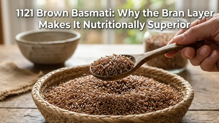 1121 Brown Basmati: Why the Bran Layer Makes It Nutritionally Superior