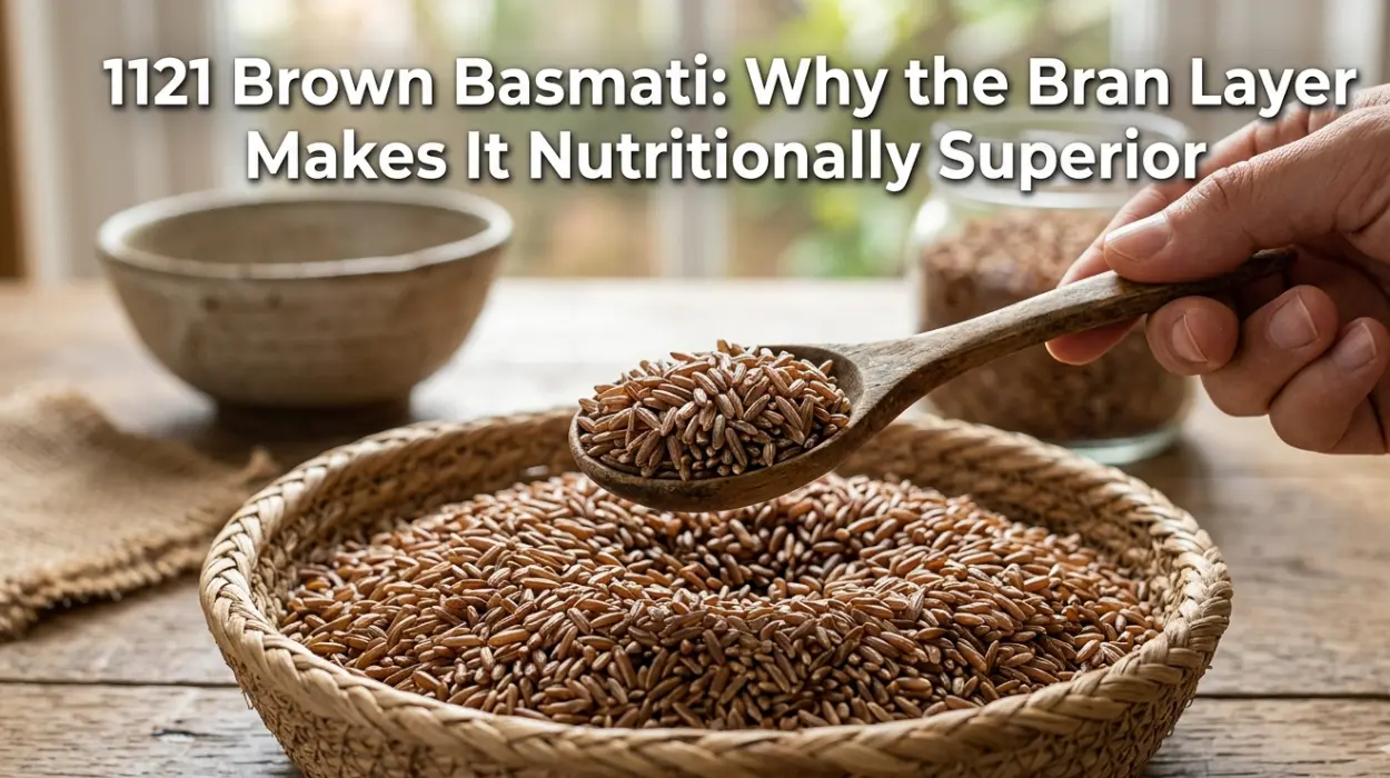 1121 Brown Basmati: Why the Bran Layer Makes It Nutritionally Superior