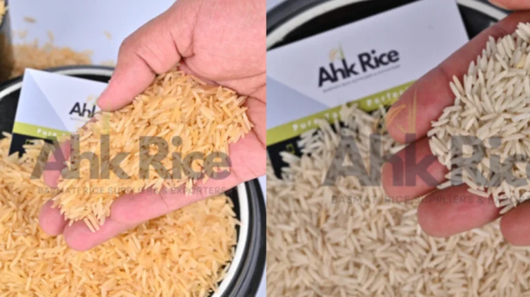 1121 Brown vs 1121 White Basmati