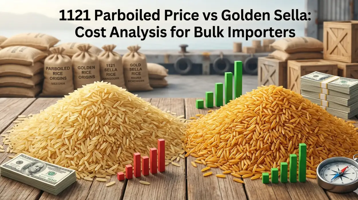 1121 Parboiled Price vs Golden Sella: Cost Analysis for Bulk Importers