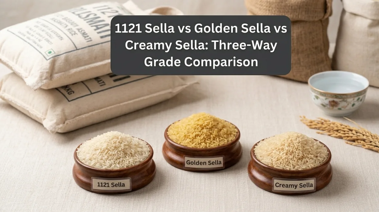 1121 Sella vs Golden Sella vs Creamy Sella: Three-Way Grade Comparison
