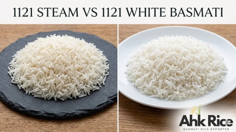 1121 Steam vs 1121 White Basmati Key Differences Explained