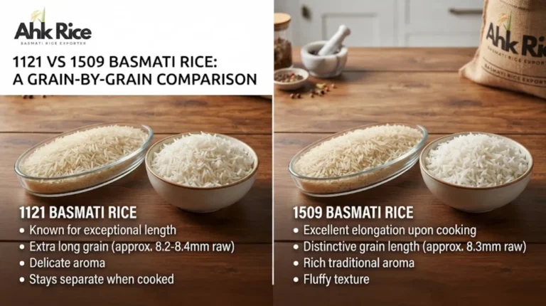 1121 vs 1509 Basmati Rice Which Is Better for Export Buyers