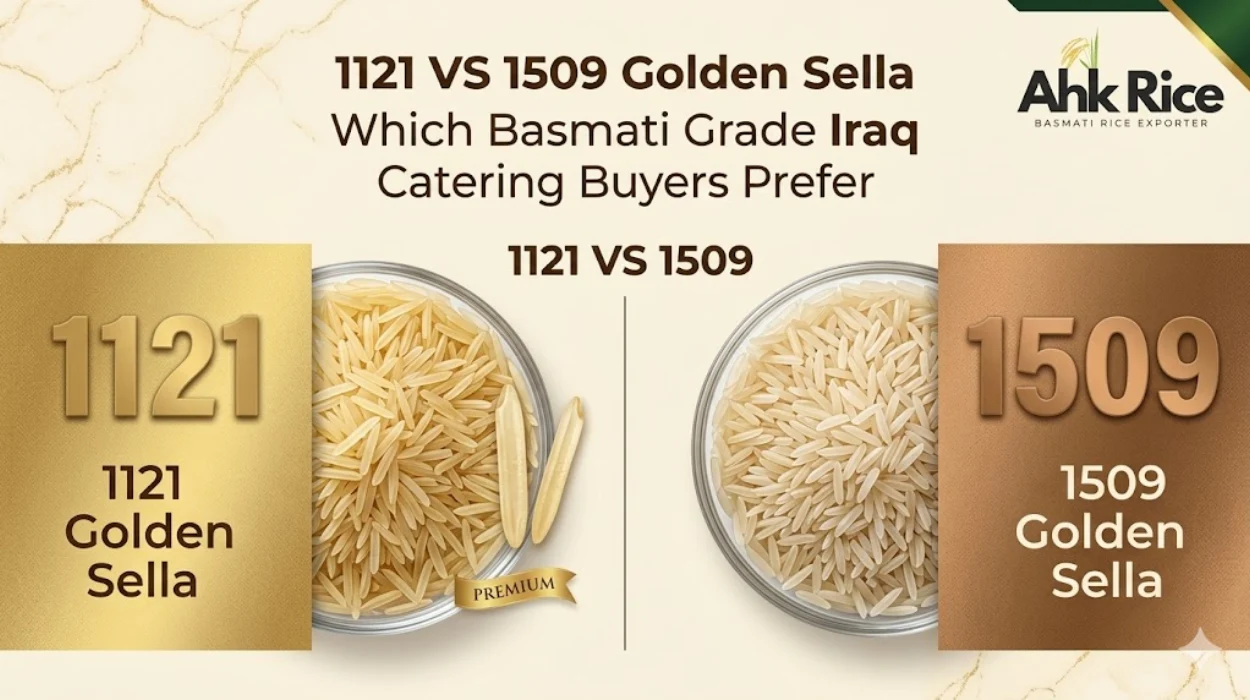 1121 vs 1509 Golden Sella Which Basmati Grade Iraq Catering Buyers Prefer