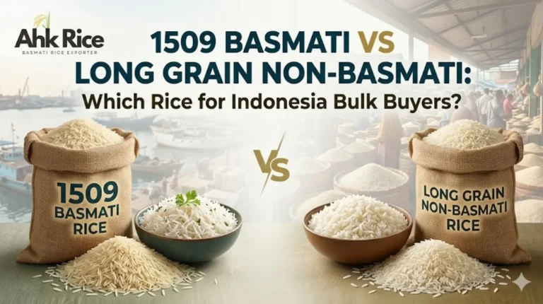 1509 Basmati vs Long Grain Non-Basmati Which Rice for Indonesia Bulk Buyers