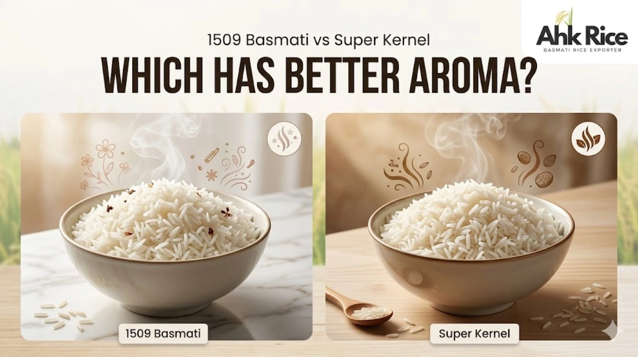 1509 Basmati vs Super Kernel Which Rice Has Better Aroma