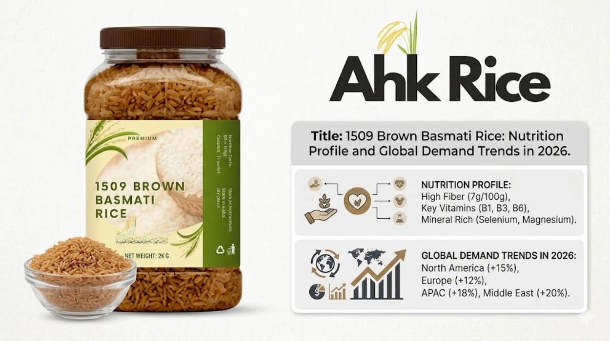 1509 Brown Basmati Rice: Nutrition Profile and Global Demand Trends in 2026