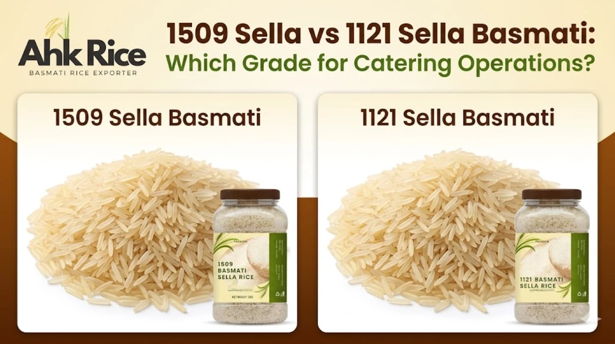 1509 Sella vs 1121 Sella Basmati Which Grade for Catering Operations