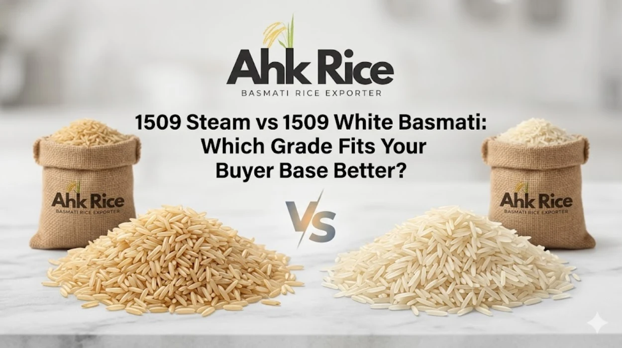 1509 Steam vs 1509 White Basmati Which Grade Fits Your Buyer Base Better