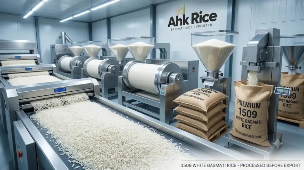 1509 White Basmati Rice Quantity Planning for UAE Distributors