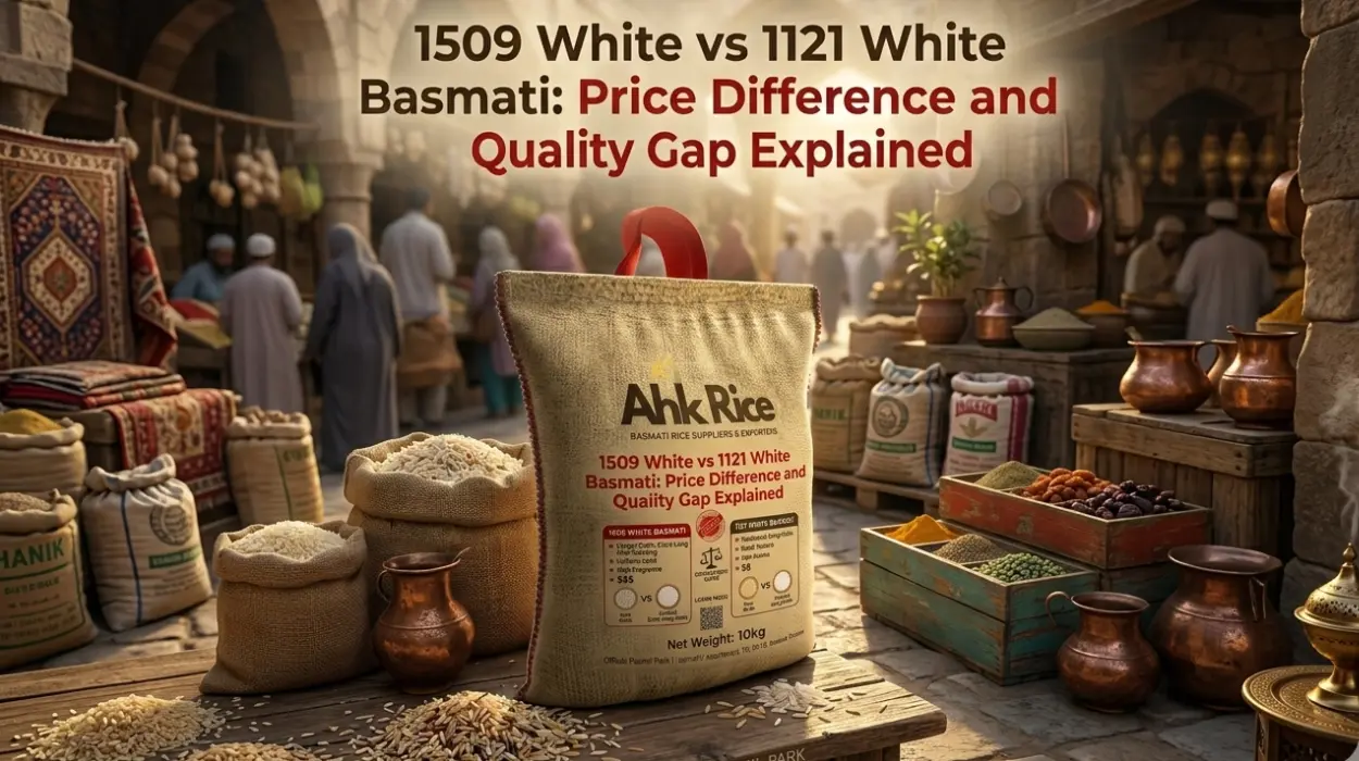 1509 White vs 1121 White Basmati: