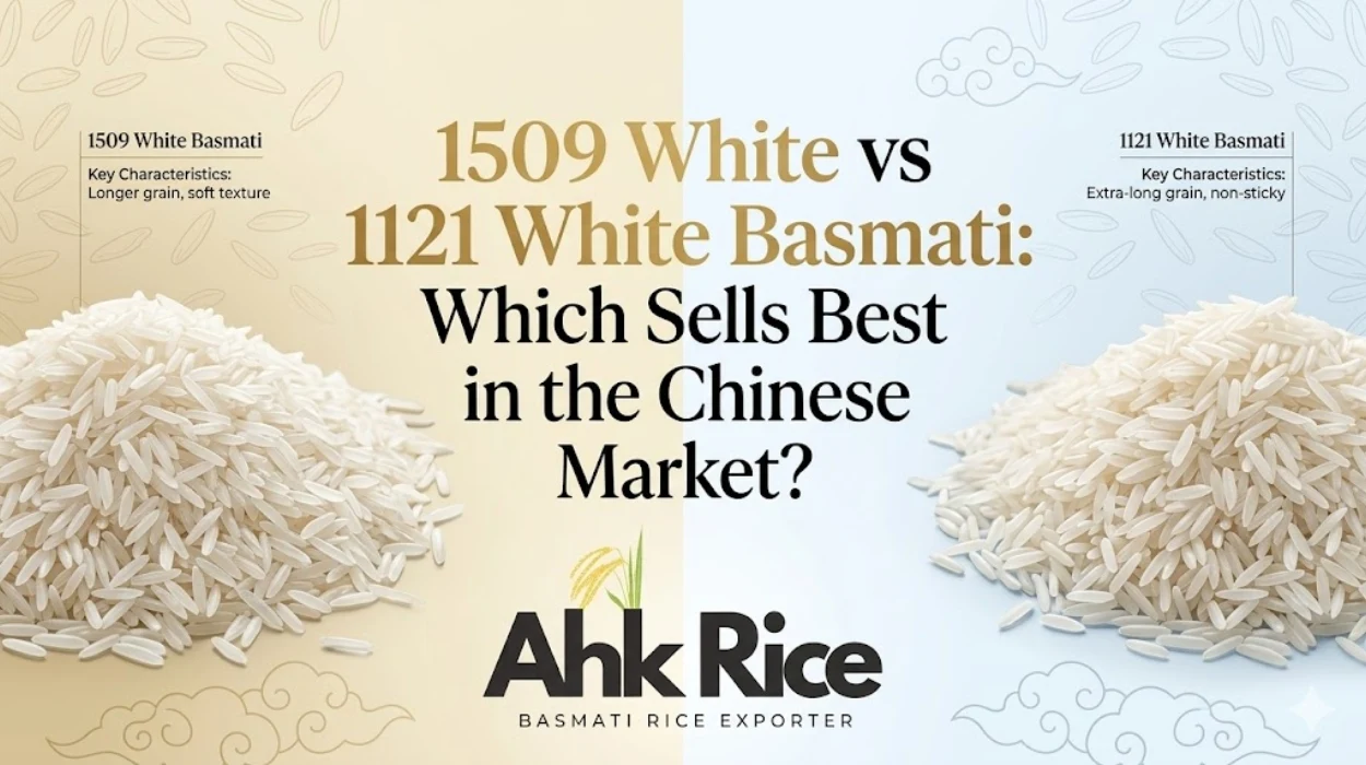 1509 White vs 1121 White Basmati Which Sells Best in the Chinese Market