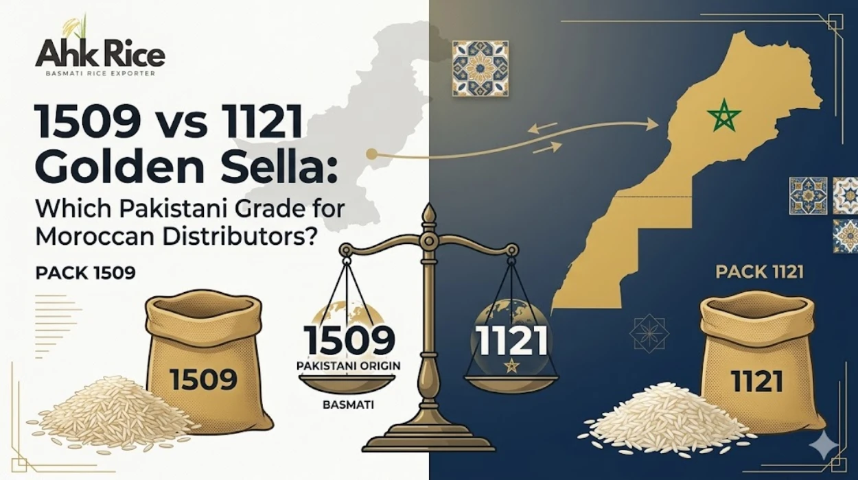 1509 vs 1121 Golden Sella Which Pakistani Grade for Moroccan Distributors