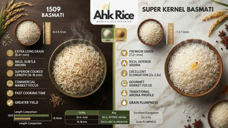 1509 vs Super Kernel Basmati Market and Aroma Comparison