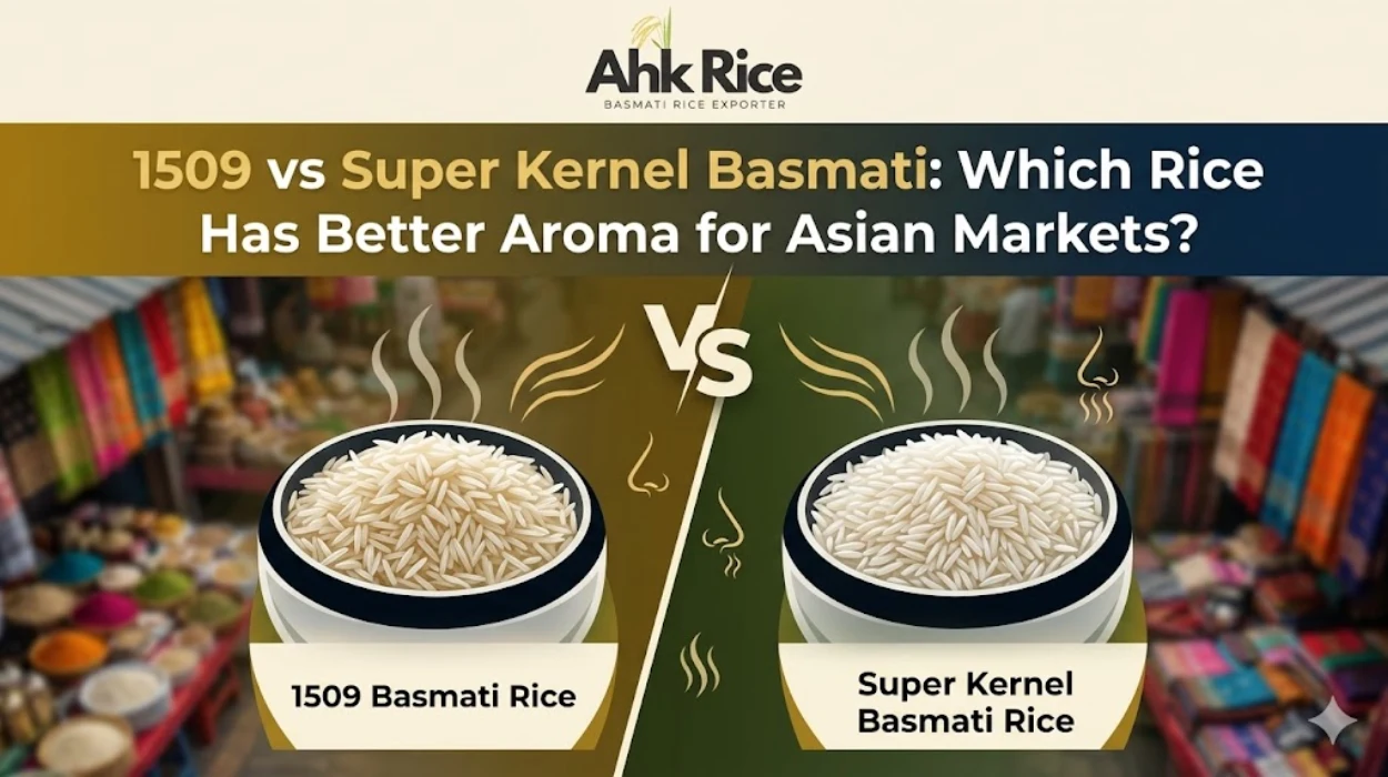 1509 vs Super Kernel Basmati Which Rice Has Better Aroma for Asian Markets