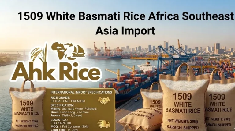 1509 white basmati rice Africa Southeast Asia import