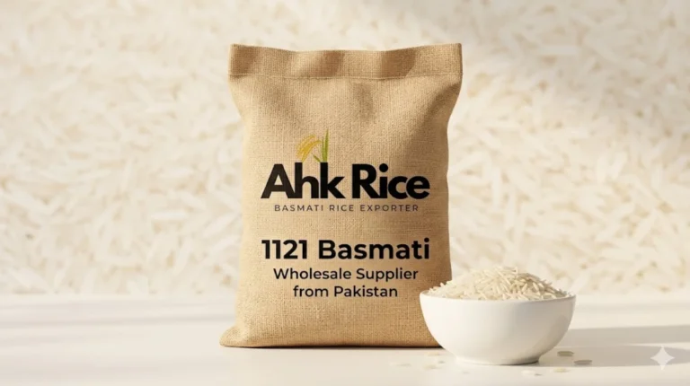 AHK Rice 1121 Basmati Wholesale Supplier from Pakistan