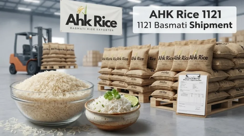 AHK Rice 1121 Basmati: Premium Export Supplier from Pakistan