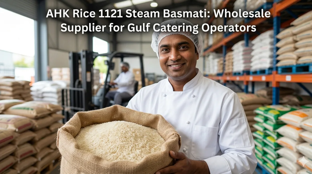AHK Rice 1121 Steam Basmati: Wholesale Supplier for Gulf Catering Operators