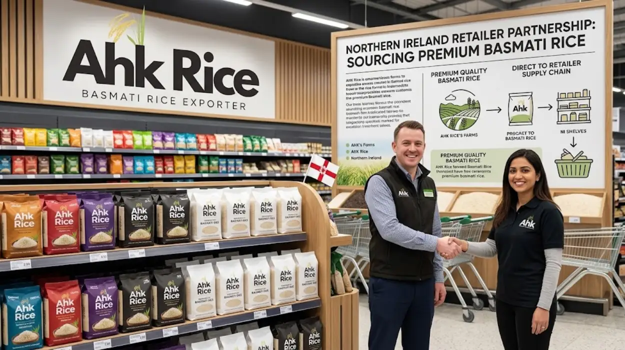 AHK Rice Helps Northern Ireland Retailers Source Premium Basmati Rice