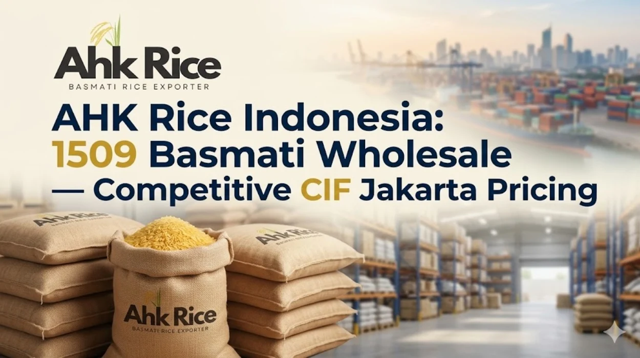AHK Rice Indonesia: 1509 Basmati Wholesale — Competitive CIF Jakarta Pricing
