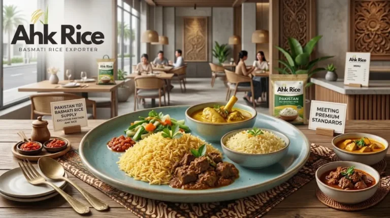AHK Rice Pakistan 1121 Basmati Rice Supply for Indonesian Restaurants
