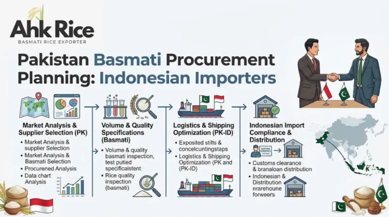 AHK Rice Pakistan Basmati Procurement Planning for Indonesian Importers