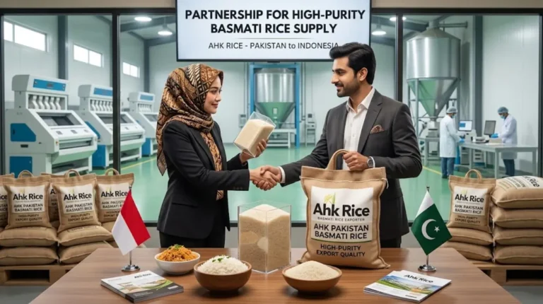 AHK Rice Pakistan High-Purity Basmati Rice Supply for Indonesian Buyers