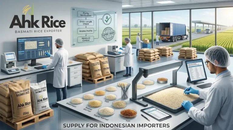AHK Rice Pakistan Quality-Verified Basmati Supply for Indonesian Importers