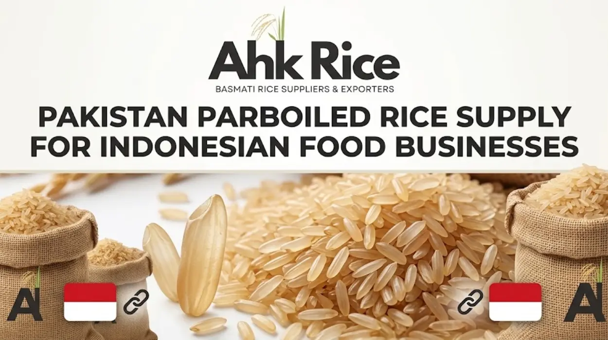 AHK Rice Pakistan Super Kernel Parboiled Rice Supply for Indonesian Food Businesses