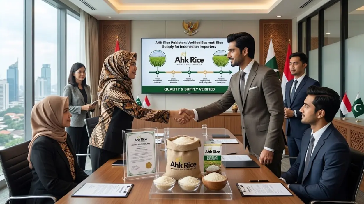 AHK Rice Pakistan Verified Basmati Rice Supply for Indonesian Importers