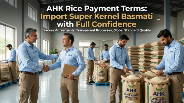 AHK Rice Payment Terms: Import Super Kernel Basmati with Full Confidence