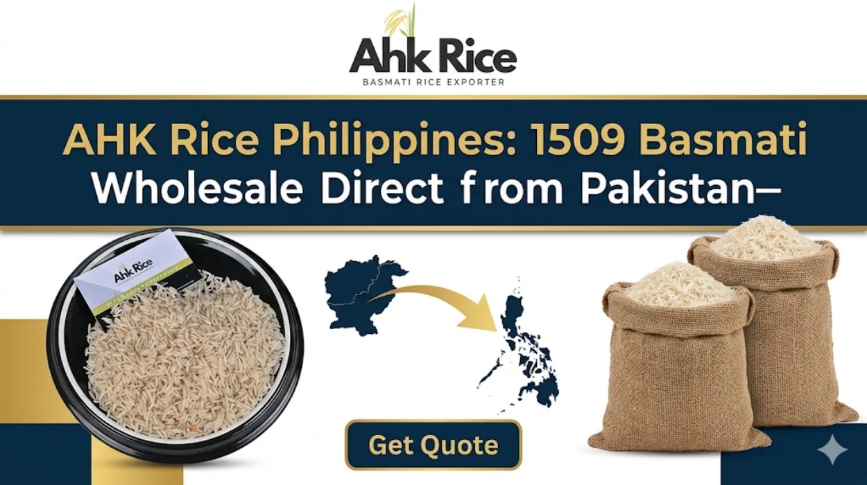 AHK Rice Philippines 1509 Basmati Wholesale Direct from Pakistan — Get Quote