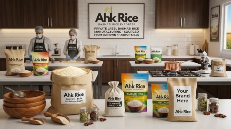 AHK Rice Provides Private Label Basmati Rice Manufacturing for Wales