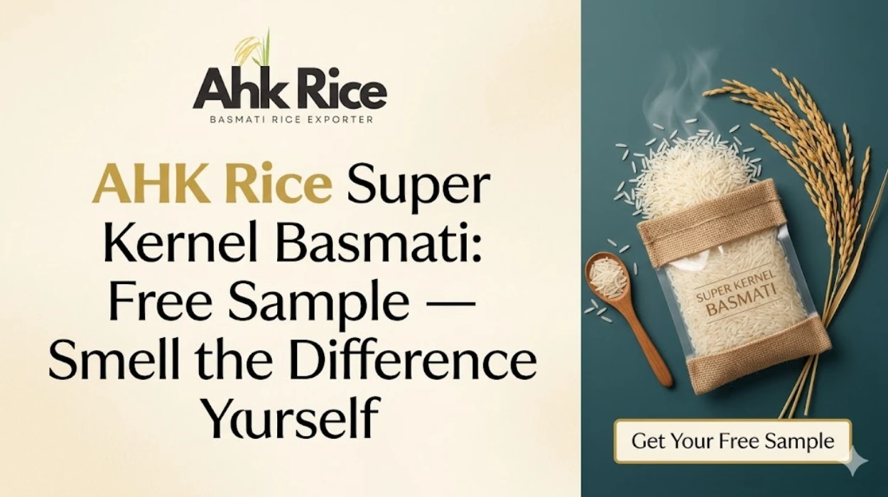 AHK Rice Super Kernel Basmati Free Sample — Smell the Difference Yourself