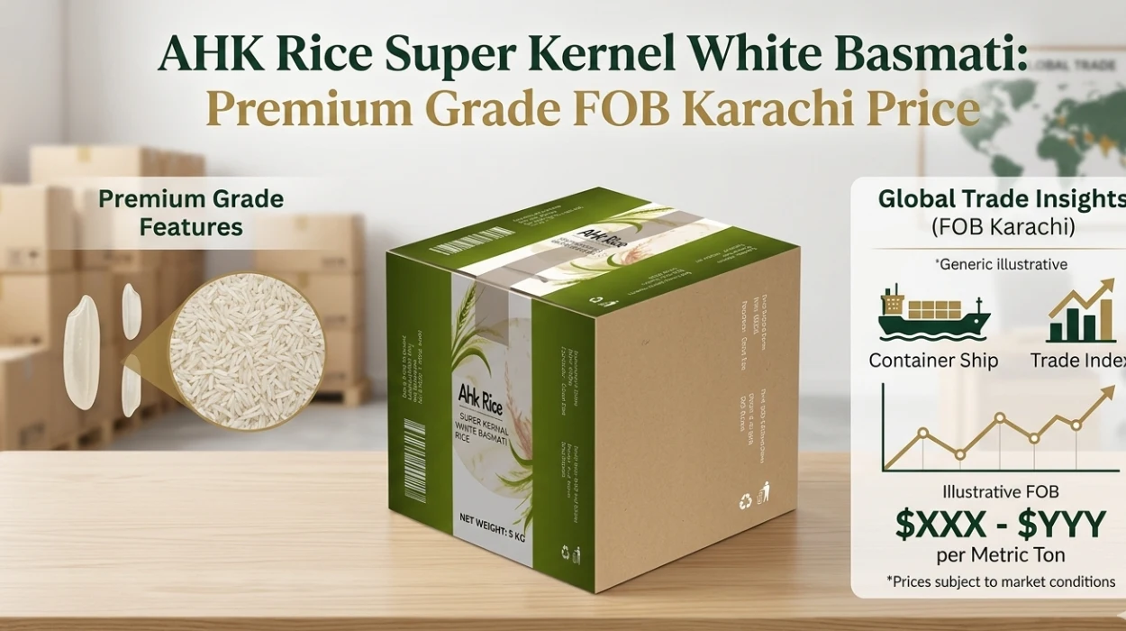 AHK Rice Super Kernel White Basmati: Premium Grade FOB Karachi Price