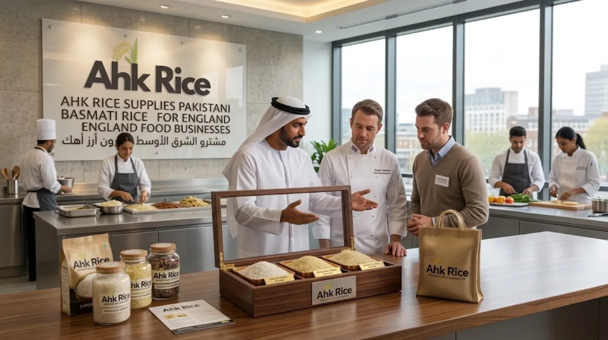 AHK Rice Supplies Pakistani Basmati Rice for England Food Businesses