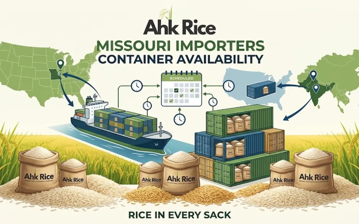 AHK Rice Supports Missouri Importers with Scheduled Container Availability