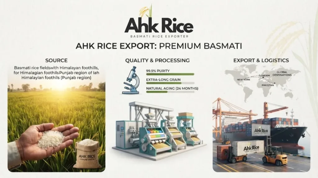 AHK Rice Export Process: From Mill to Destination Port