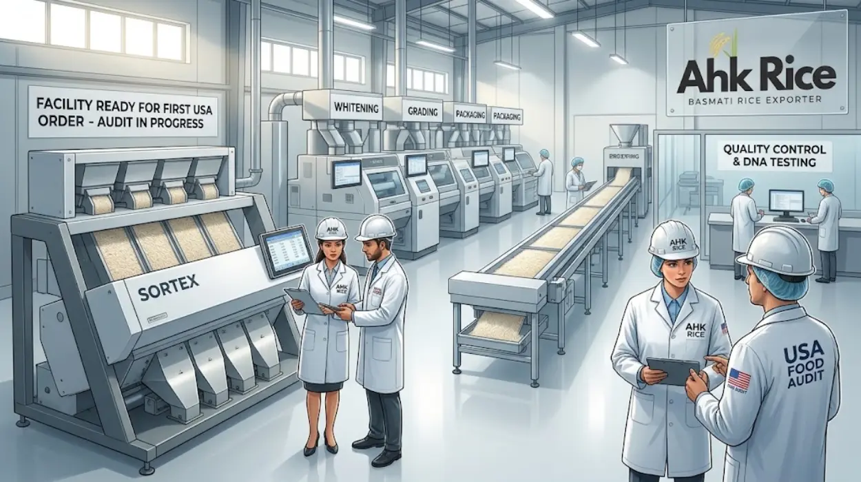 Audit AHK Rice Basmati Processing Facility Before Your First USA Order