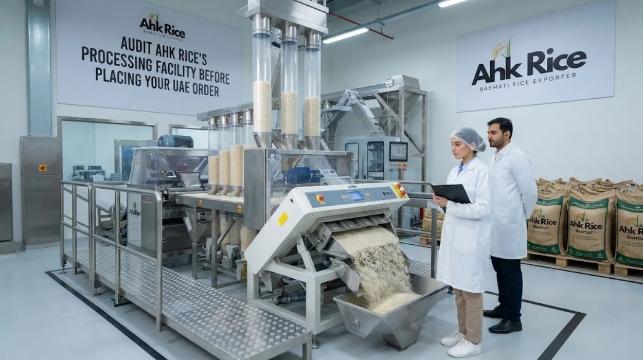 Audit AHK Rice Processing Facility Before Placing Your UAE Order