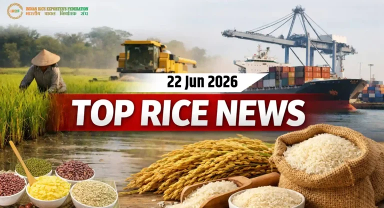 Basmati Rice Market Faces Pressure Amid Global Trade Shifts