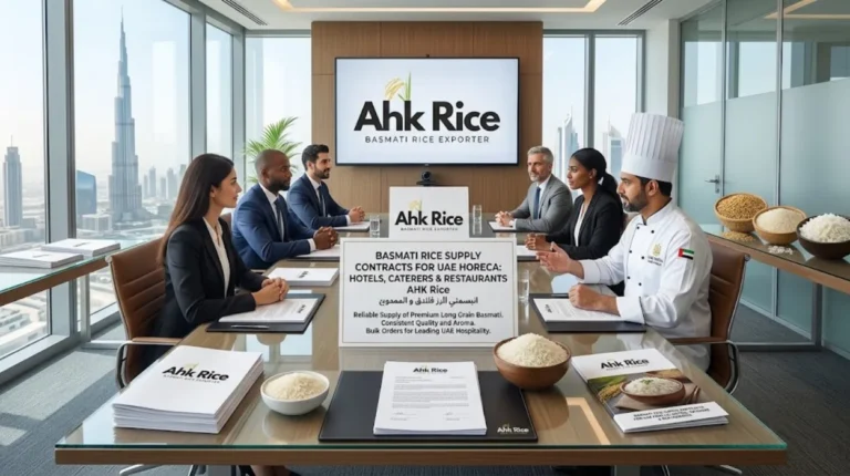 Basmati Rice Supply Contracts for UAE Hotels, Caterers and Restaurants from AHK Rice
