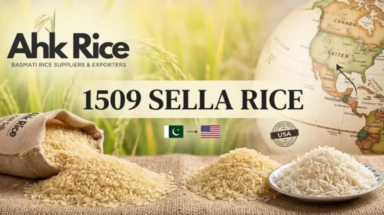 Best Source 1509 Sella Rice from Pakistan for USA Buyers