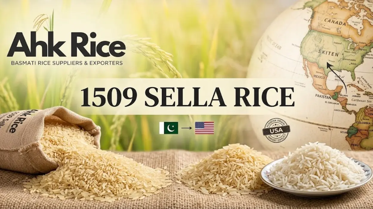 Best Source 1509 Sella Rice from Pakistan for USA Buyers