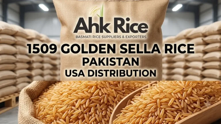 Buy 1509 Golden Sella Rice from Pakistan for USA Distribution