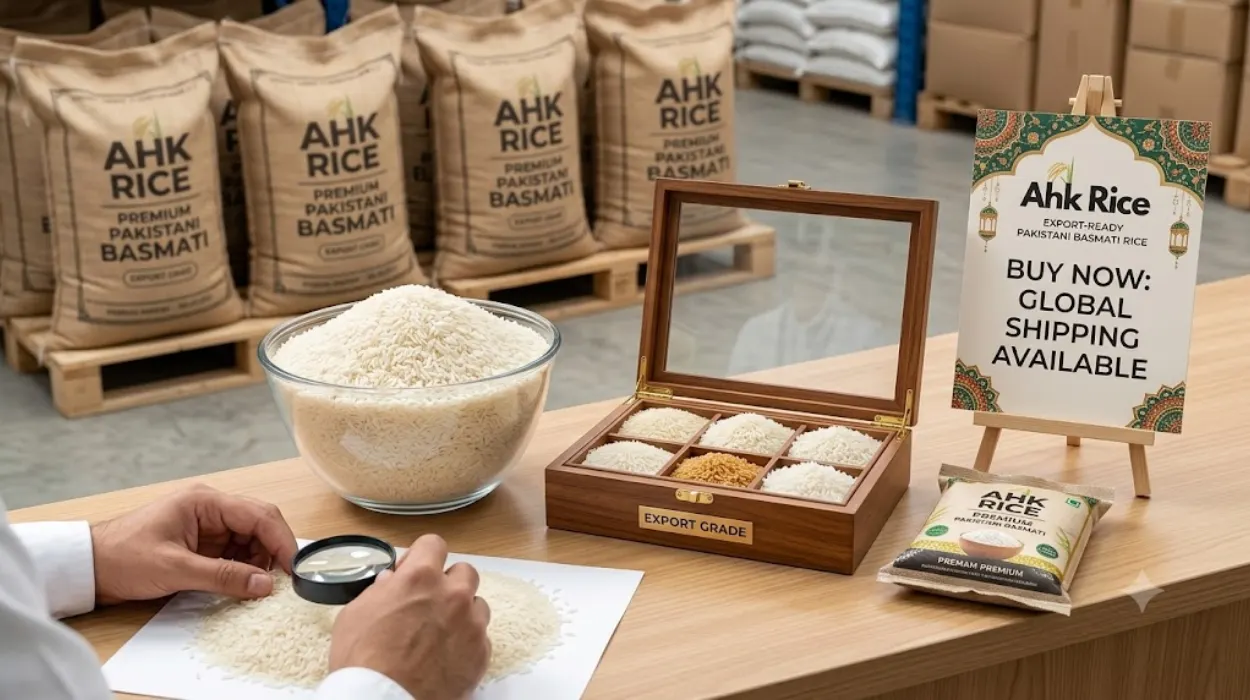 Buy Export-Ready Pakistani Basmati Rice Meeting UK Quality Standards