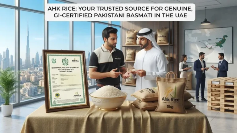 Buy GI-Compliant Pakistani Basmati Rice with Certificate of Origin for UAE Import
